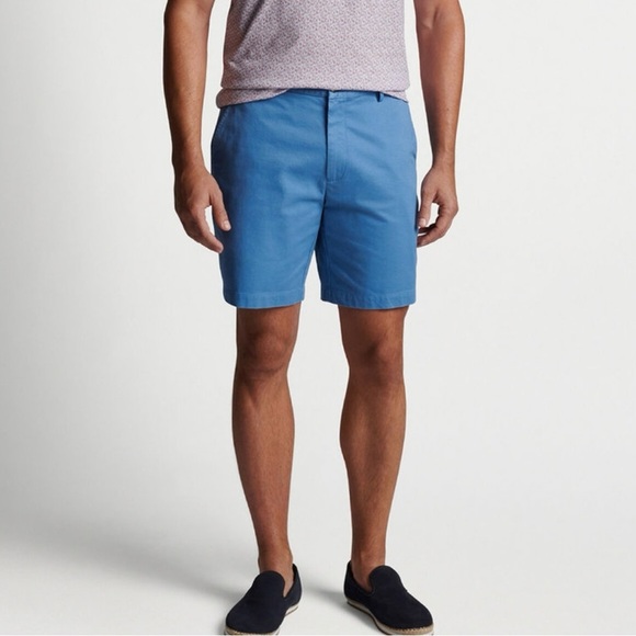 Peter Millar Pilot Twill Mens Shorts  NWT Size 36 - Picture 2 of 6